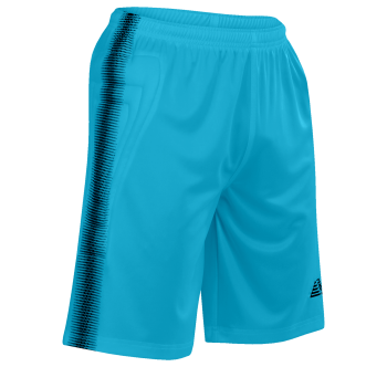 Goalkeeper Shorts - Fluo Sky/Black